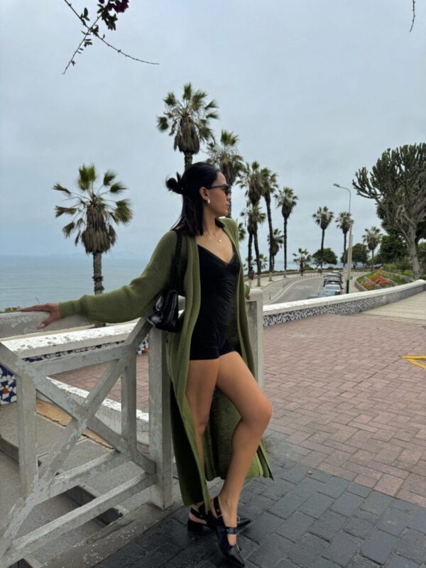 Cardigan Eternity - Verde Militar