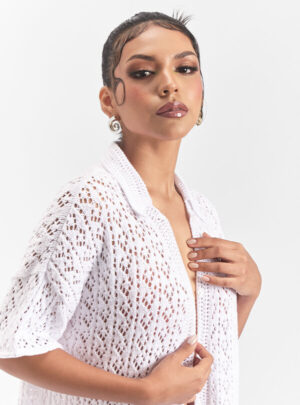 Camisa Tropicana en Crochet