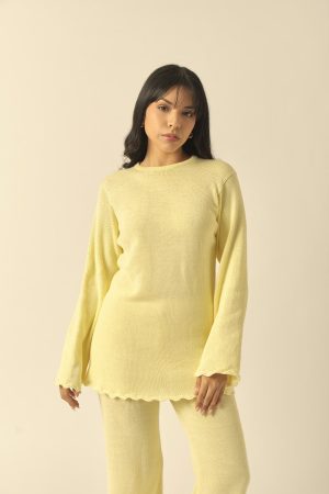 Cloudy Cardigan - Lemonade